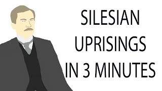 Silesian Uprisings  3 Minute History [upl. by Catt]