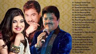 2 Best Of Udit Narayan Alka Yagnik Kumar Sanu Songs  90s Evergreen Bollywood Songs Jukebox [upl. by Ellegna]