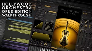 EastWest Hollywood Orchestra Opus Edition Walkthrough [upl. by Wilhide]