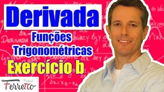 Exercício B  Derivadas de Funções Trigonométricas [upl. by Yerga]