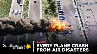 Every Plane Crash From Air Disasters Season 13  Smithsonian Channel [upl. by Aehr]