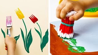 16 CREATIVE DRAWING HACKS FOR KIDS [upl. by Cchaddie]