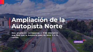 ¿Cómo va la ampliación de la Autopista Norte [upl. by Dauf161]