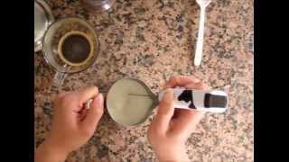 How To Latte Art With Instant Coffee [upl. by Nodnarg]