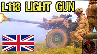 L118 Light Gun Howitzer  British 105 mm Artillery [upl. by An]