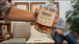 DEWAR’S 21 Year Old Double Double Scotch Review [upl. by Aysab770]