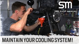 How To Service Your Motorcycling Cooling System  The Shop Manual [upl. by Inerney]