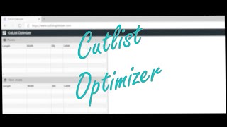 Cutlist Optimizer  Plywood Layout and Planning [upl. by Adao49]