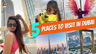 5 places to visit in Dubai✈️🇦🇪 Travel Vlog Chaitra Vasudevan [upl. by D'Arcy]